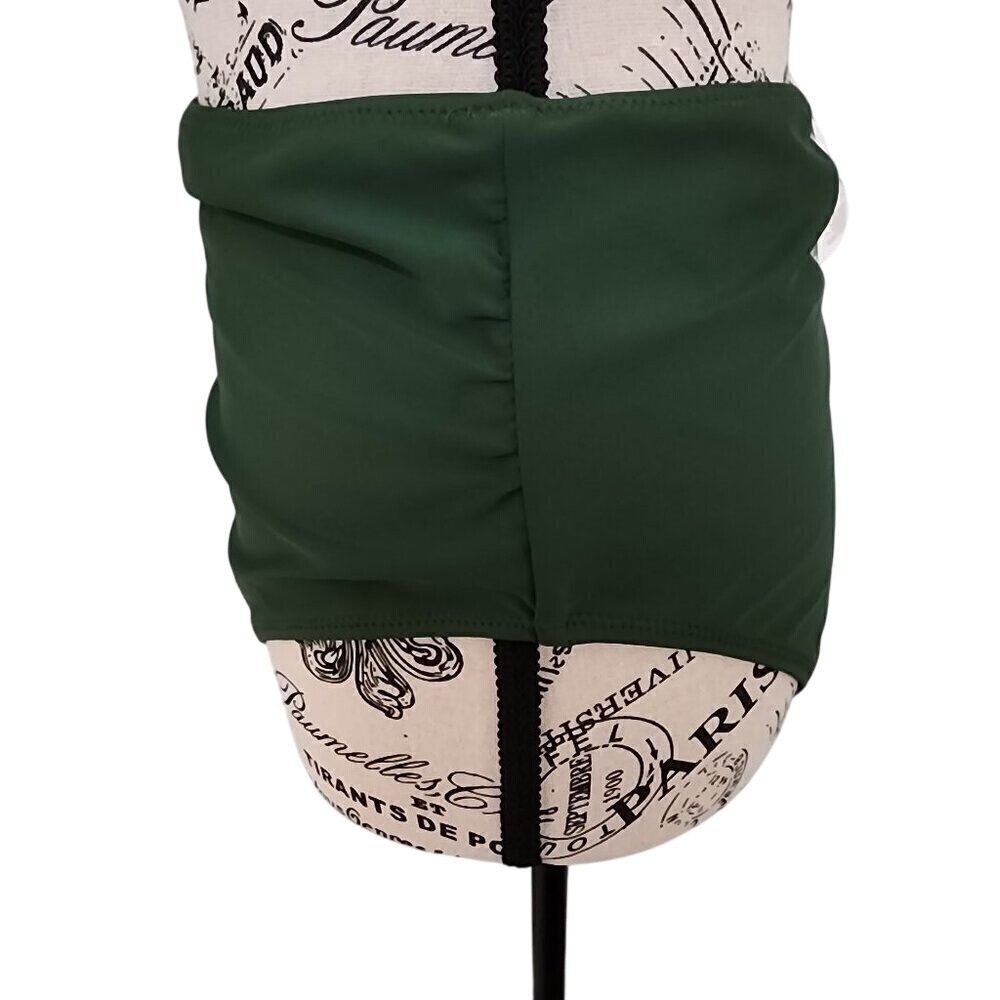 Cupshe High Waisted Green Bikini Bottom Women's Size L NWT Swim Separates - Picture 3 of 4